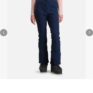 Rossignol soft shell flat ski pants-navy